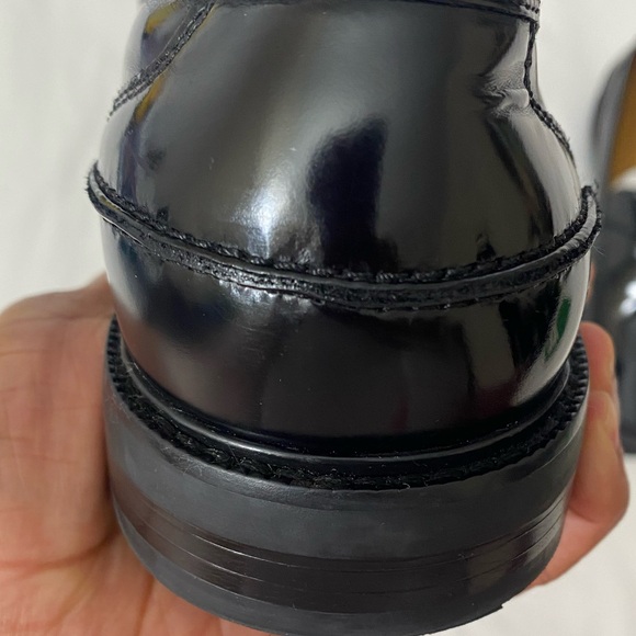 NWOB Men’s Cole Haan Pinch Prep Penny Loafer In Brush-off Black Size 9.5. - Picture 9 of 10